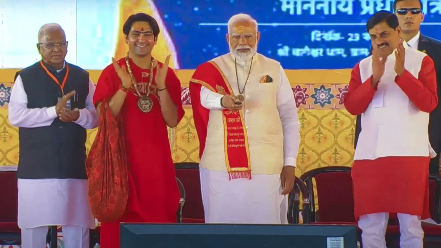 Those with slave mentality attacking our belief Sand religion PM Modi In MP