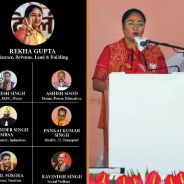 Rekha Gupta takes oath as Delhi’s 4th woman Chief Minister amid NDA unity show