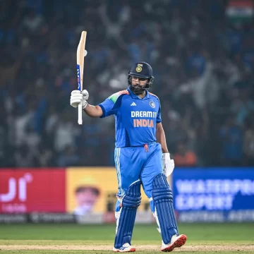 India seal series as Rohit roars back into form with 32nd ODI ton