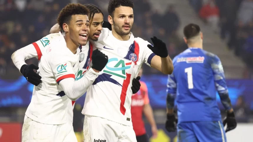 PSG Win 7-0 For The Second Time In A Week, In Coupe De France