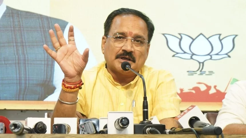 Delhi BJP Chief Slams Call Portrait row a diversionary tactic