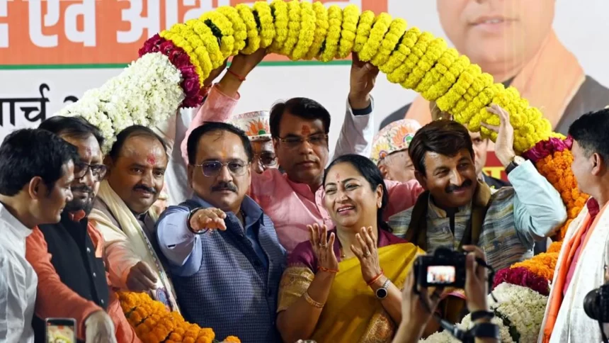 Registration for ₹2,500 to Woman Will begin March 8: Tiwari Registration for ₹2,500 to Woman Will begin March 8: Tiwari