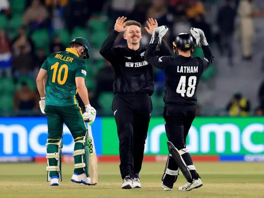 Semi Final 2 CT NZ beat SA by 50 runs to advance to final