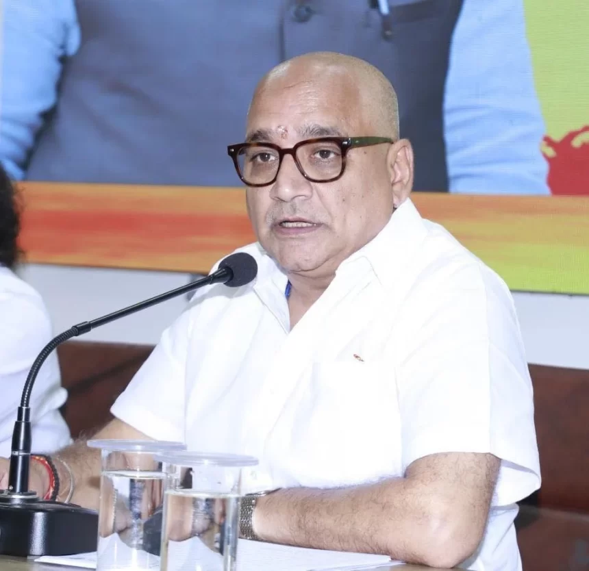 Virendra Sachdeva Delhi BJP chief completes 2 yrs in office