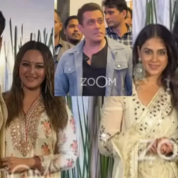 Salman’s Eid Bash: Sonakshi-Zaheer To Riteish-Genelia, Bollywood Joins Sikandar Actor For Grand Celebration