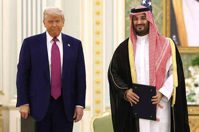 Trump brings home $600 bn. investments from Saudi Arabia: $20B for AI centers, $142B in defense, $80B in tech Trump brings home $600 bn. investments from Saudi Arabia: $20B for AI centers, $142B in defense, $80B in tech