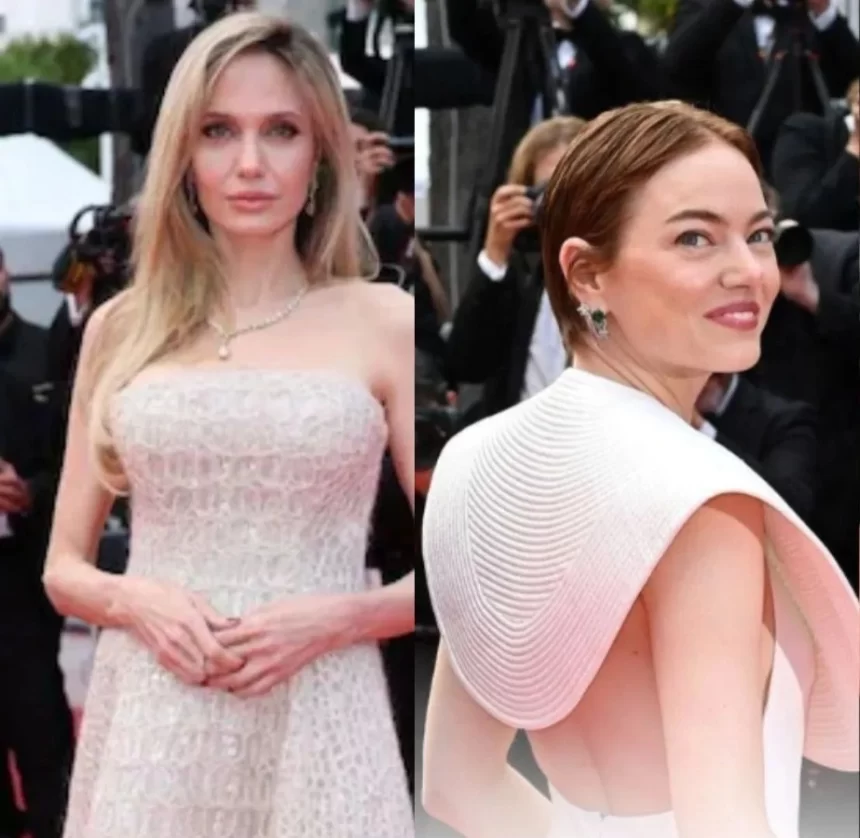 Angelina, Natalie, Emma Dazzle On Cannes Red Carpet