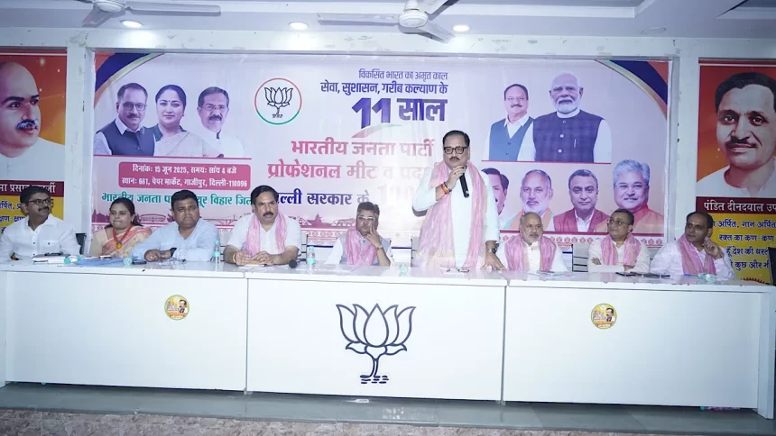 Former Delhi CM Undermined Centre’s Initiatives: Delhi BJP Chief