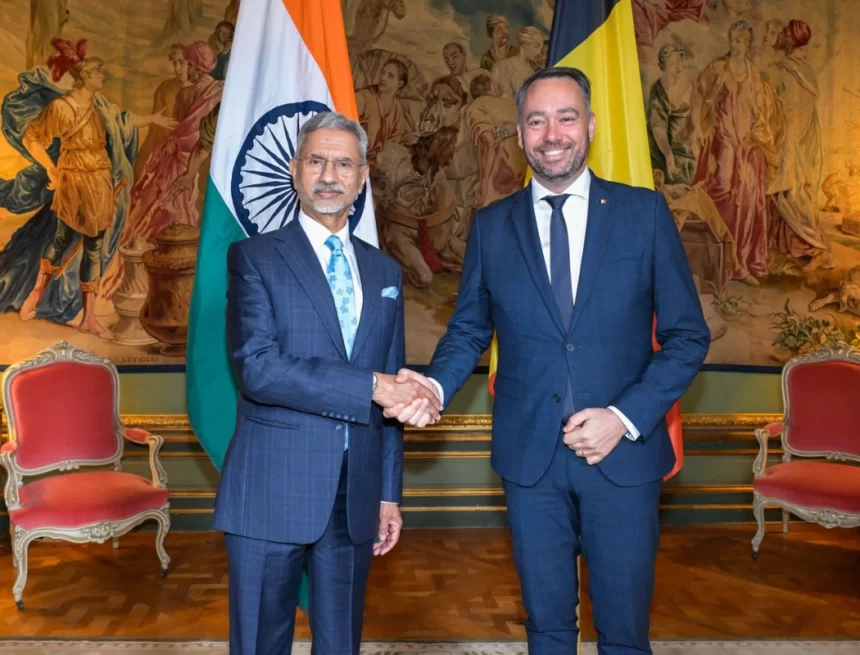 EAM Jaishankar, Prevot discuss India’s new approach to combat terror In Belgium