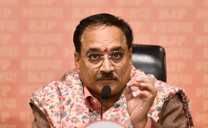 AAP indulging in politics over Jangpura demolition: Virendra Sachdeva Delhi BJP chief