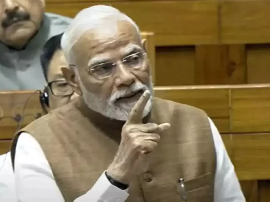 PM Modi rips into Congress in a fiery Operation Sindoor debate Debate In Parliament