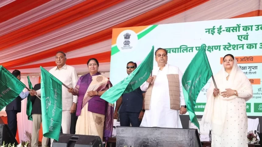 CM flags off 50 e-buses as part of govt.’s efforts to fight air pollution