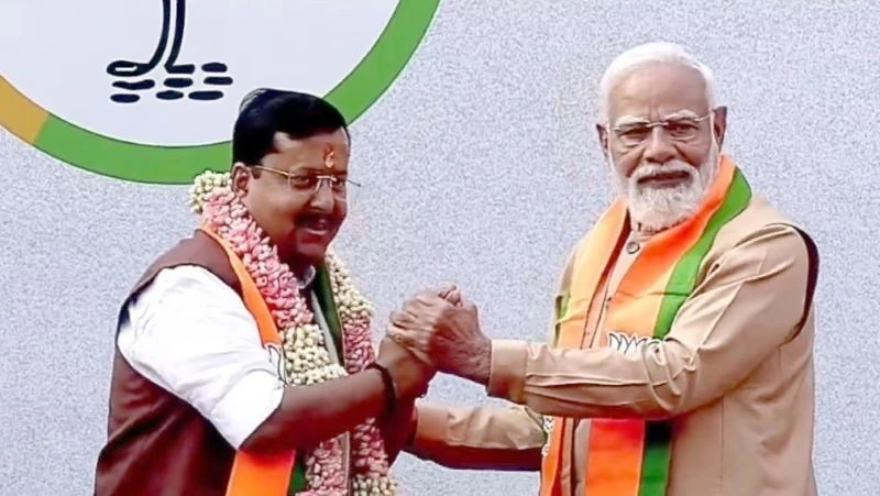 Nabin takes charge as youngest BJP chief, Modi Says I am A party Worker He Is My Boss Nabin takes charge as youngest BJP chief, Modi Says I am A party Worker He Is My Boss