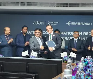 Adani Group, Embraer To Develop Regional Transport Aircraft In India