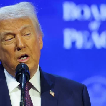 Trump Says His Board Of Peace Members Pledged $5 Billion For Gaza