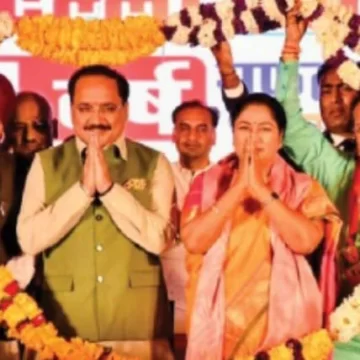 BJP leaders highlight infra projects, welfare schemes
