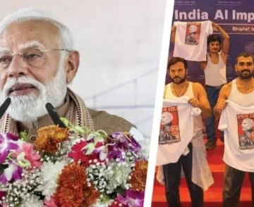 “You Are Already Naked”: PM Modi Slams Congress’ Shirtless Protest