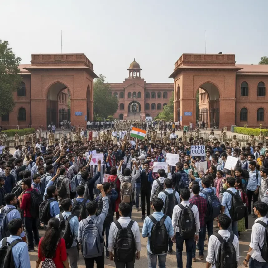 DU imposes month-long ban on public meetings, protests