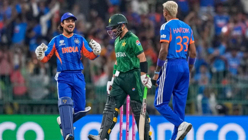 India decimates Pakistan by 61 Runs, Qualifies for Super 8s in the T20 WC