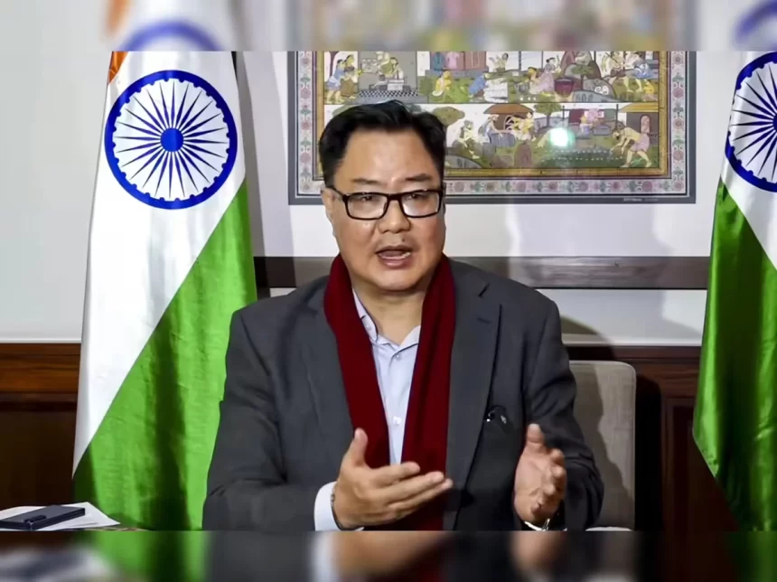 Kiren Rijiju urges Opposition not to dopolitics over military operations, warns of”serious repercussions”