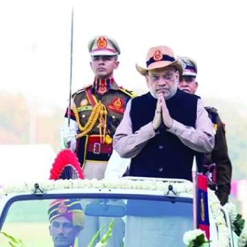 On Delhi Police Raising Day HM lays stone for Special Cell headquarters