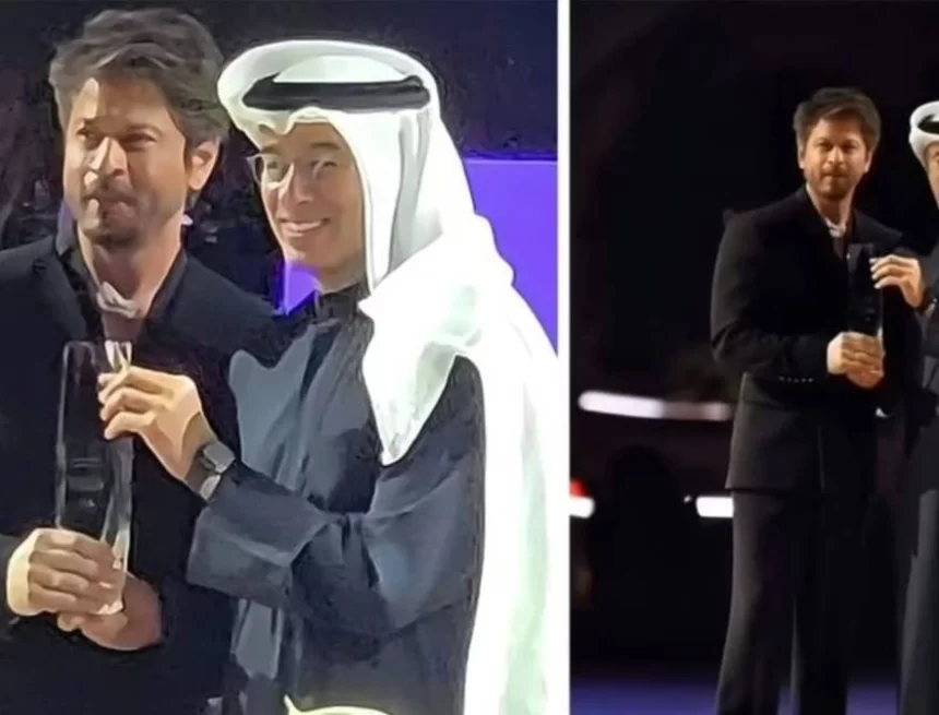 Shah Rukh Khan honoured as Global Style Icon at Dubai Mall Event