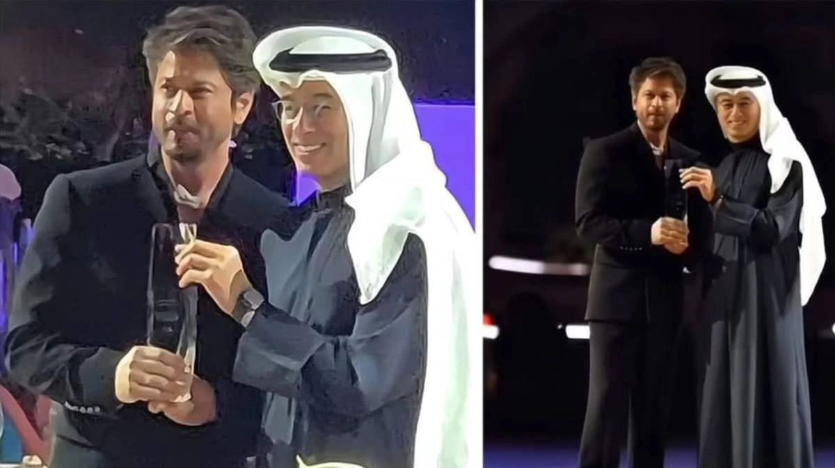 Shah Rukh Khan honoured as Global Style Icon at Dubai Mall Event