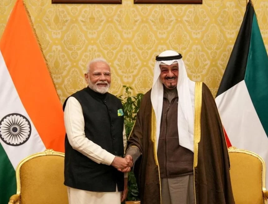 PM Modi speaks to Kuwait Crown Prince; says safe, free navigation through Strait of Hormuz top priority