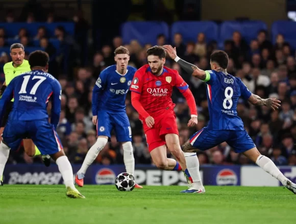 PSG Crush Chelsea To Reach Champions League Quarter-Finals