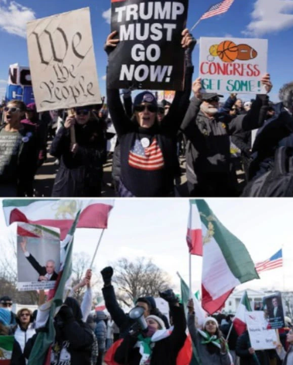 More than 9 mn people across US protest against Donald Trump, demand his removal over Iran War and inflation More than 9 mn people across US protest against Donald Trump, demand his removal over Iran War and inflation
