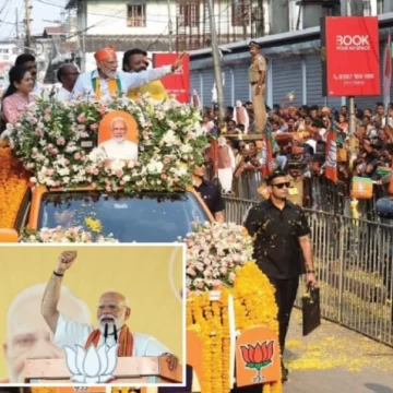 One is “corrupt, another is “mega corrupt”: PMModi attacks UDF, LDF in Palakkad, Hosts Mega Road Show One is “corrupt, another is “mega corrupt”: PMModi attacks UDF, LDF in Palakkad, Hosts Mega Road Show