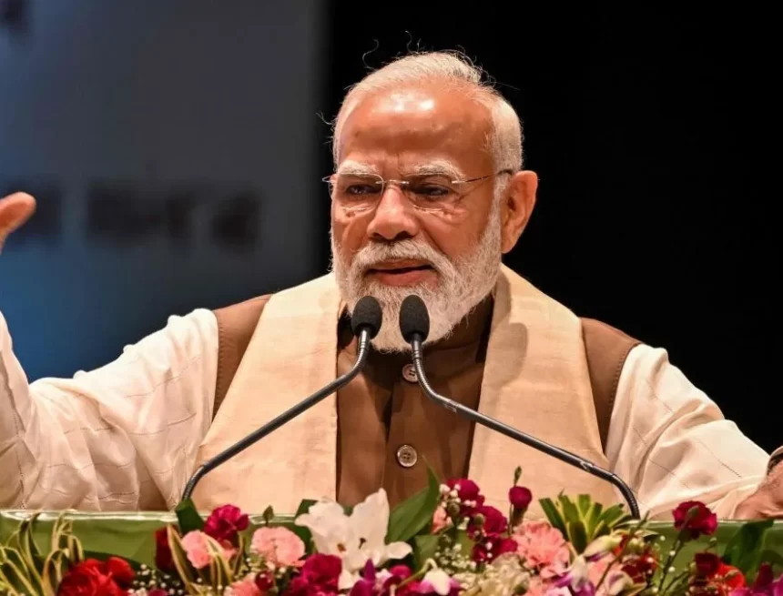 PM Modi launches various development projects worth 23,550 cr. from Silchar in Assam