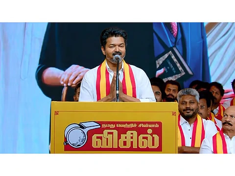 TVK Announces Candidates For TN Polls, Vijay To Contest 2 Seats TVK Announces Candidates For TN Polls, Vijay To Contest 2 Seats