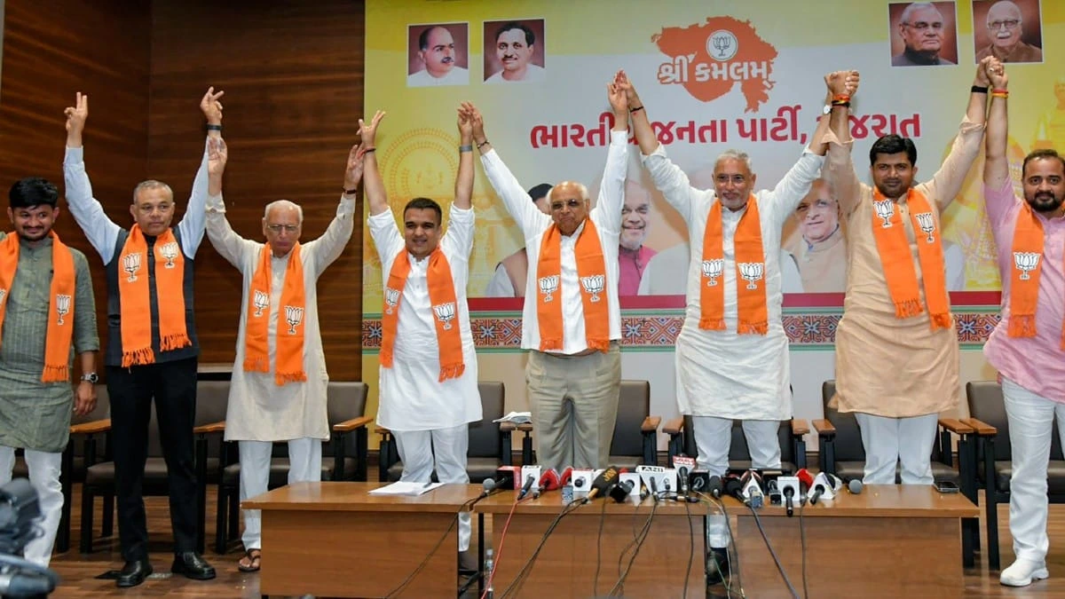 BJP sweeps local body polls in Gujarat; Congress, AAP wiped out BJP sweeps local body polls in Gujarat; Congress, AAP wiped out