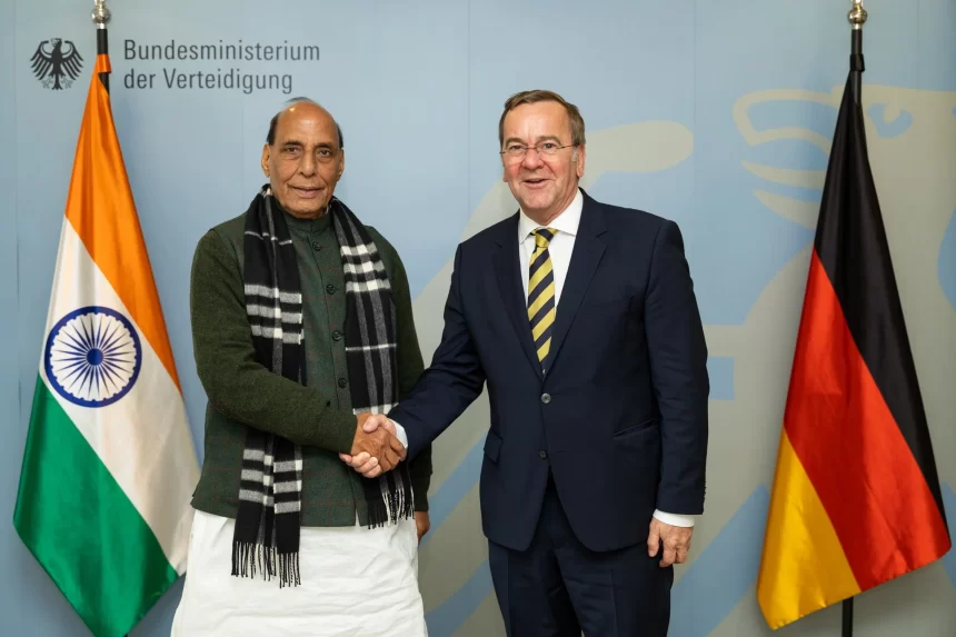 India, Germany deepen defence ties as MoD Rajnath Singh holds key talks with Boris Pistorius in Berlin India, Germany deepen defence ties as MoD Rajnath Singh holds key talks with Boris Pistorius in Berlin