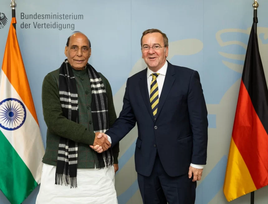 India, Germany deepen defence ties as MoD Rajnath Singh holds key talks with Boris Pistorius in Berlin