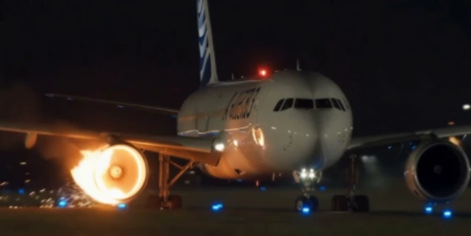 SWISS Flight’s Engine Fails, Catches Fire During Takeoff In Delhi, 6 Hurt SWISS Flight’s Engine Fails, Catches Fire During Takeoff In Delhi, 6 Hurt
