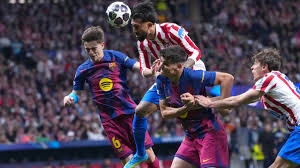 Atletico Madrid Resist Barcelona Comeback To Reach Champions League Semi-Finals Atletico Madrid Resist Barcelona Comeback To Reach Champions League Semi-Finals