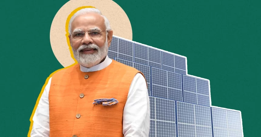 PM Modi highlights India’s achieves In record solar capacity addition PM Modi highlights India’s achieves In record solar capacity addition