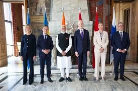Nordic countries and India elevate relations to Green Technology & Innovation Strategic Partnership: PM Modi Nordic countries and India elevate relations to Green Technology & Innovation Strategic Partnership: PM Modi