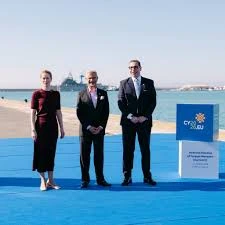 EAM Jaishankar attends EU foreign ministers’ meet in Cyprus, discusses cooperation in ‘multipolar order’ EAM Jaishankar attends EU foreign ministers’ meet in Cyprus, discusses cooperation in ‘multipolar order’