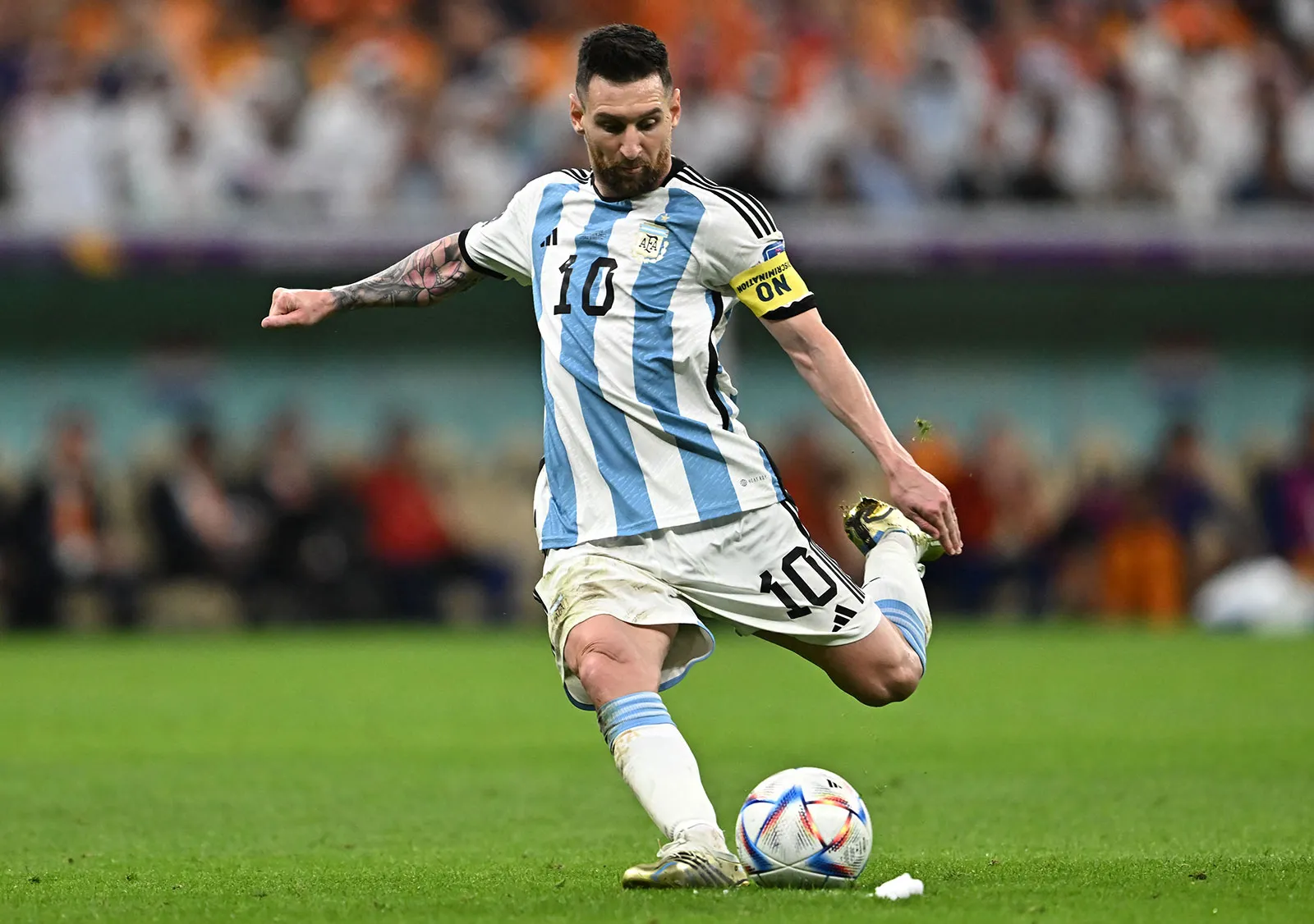 Lionel Messi becomes all-time leading FIFA World Cup scorer with 18 goals Lionel Messi becomes all-time leading FIFA World Cup scorer with 18 goals