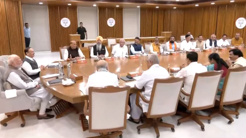 BJP Core Group Meet At PM Modi’s Residence Today, Rajya Sabha Polls On Agenda BJP Core Group Meet At PM Modi’s Residence Today, Rajya Sabha Polls On Agenda