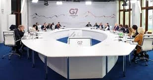 PM Modi addresses G7 Outreach Session on “Forging New Partnerships and Rebuilding International Solidarity” in Evian PM Modi addresses G7 Outreach Session on “Forging New Partnerships and Rebuilding International Solidarity” in Evian