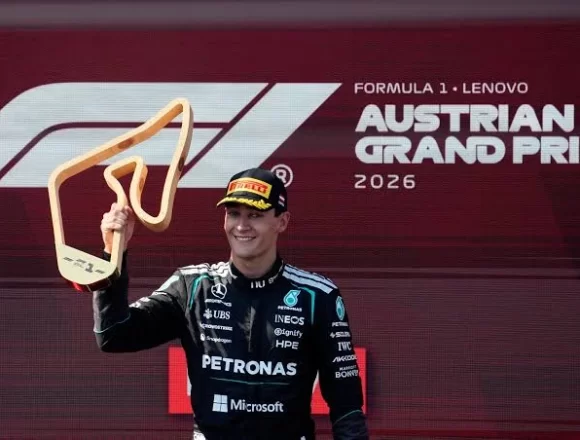 George Russell Holds Off Max Verstappen To Win Austrian Grand Prix