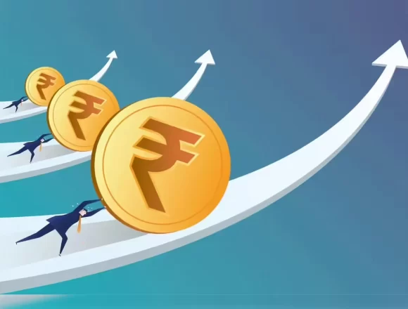 ₹ hits five-week high after oil plunges; traders eye further rally ₹ hits five-week high after oil plunges; traders eye further rally