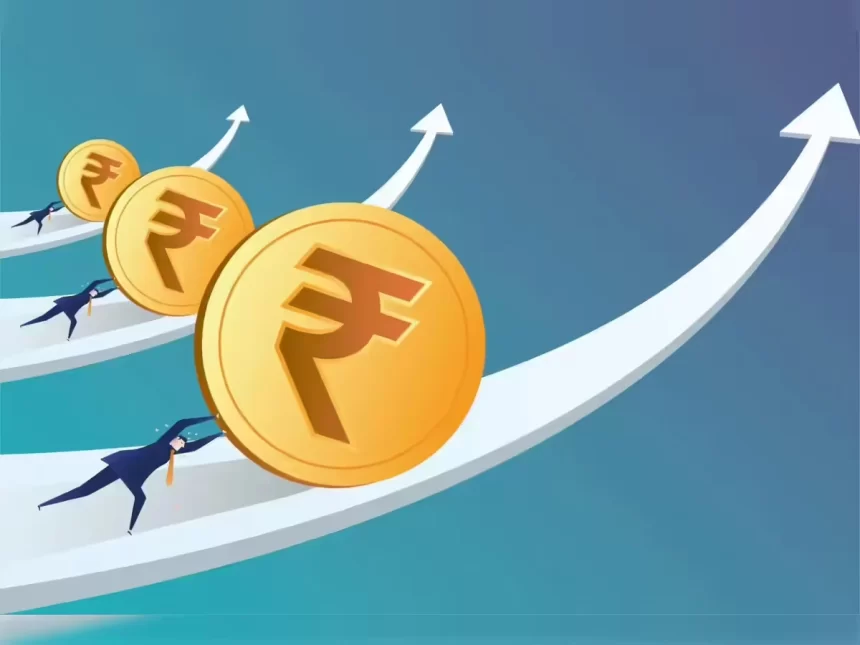 ₹ hits five-week high after oil plunges; traders eye further rally ₹ hits five-week high after oil plunges; traders eye further rally