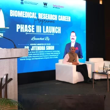 MoS Dr Jitendra Singh launches Rs 1,500 cr ‘Biomedical Career Programme’ with joint UK funding