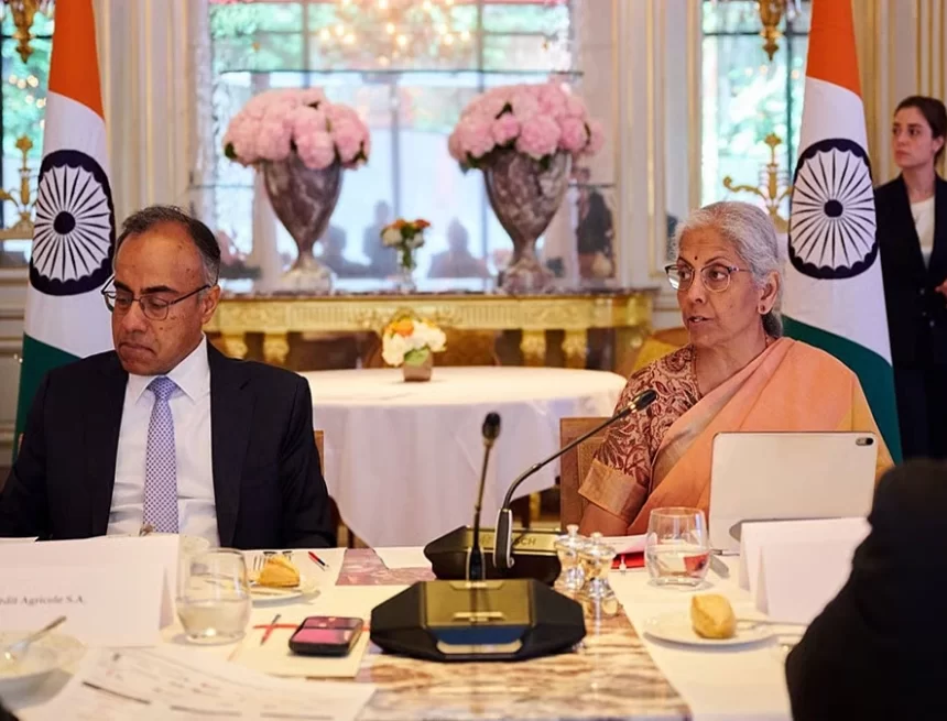 FM Sitharaman invites French investors to partner with India’s journey towards Viksit Bharat 2047