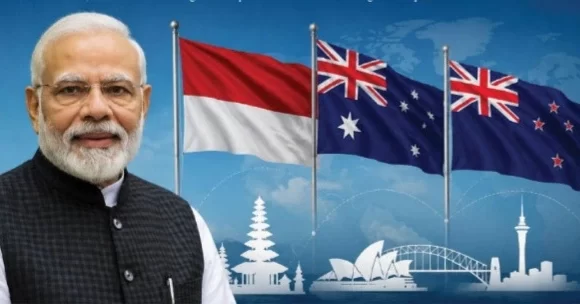 PM Modi Begins Six-day Indonesia, Australia And New Zealand Tour